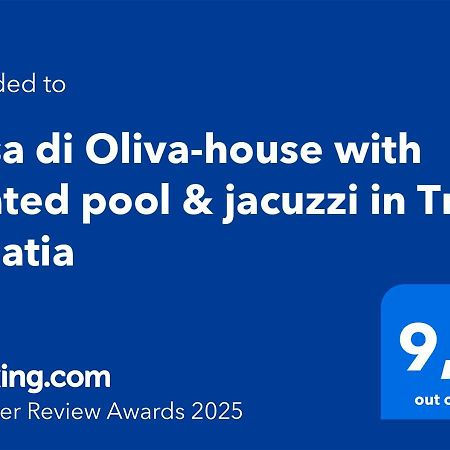 Casa Di Oliva-House With Heated Pool & Jacuzzi In Trilj, Croatia Villa Luaran gambar